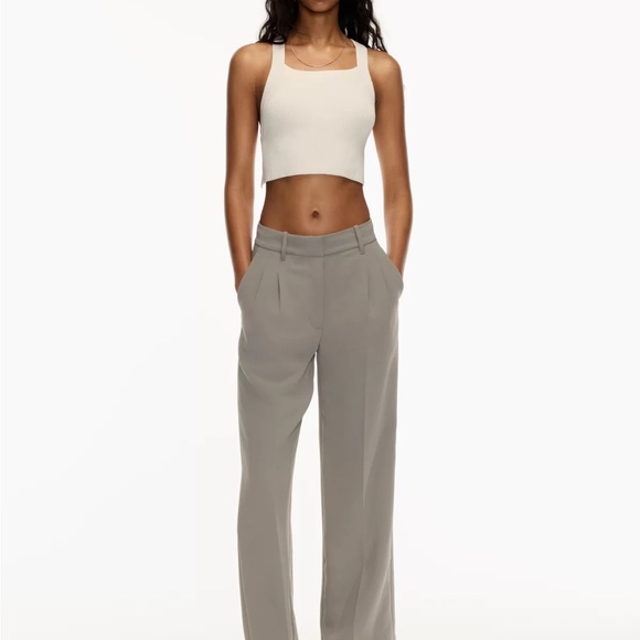 Wilfred Cayenne tie back knitted crop tank - Size Small - Picture 2 of 4